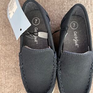 Cat & Jack Boys Black Loafers